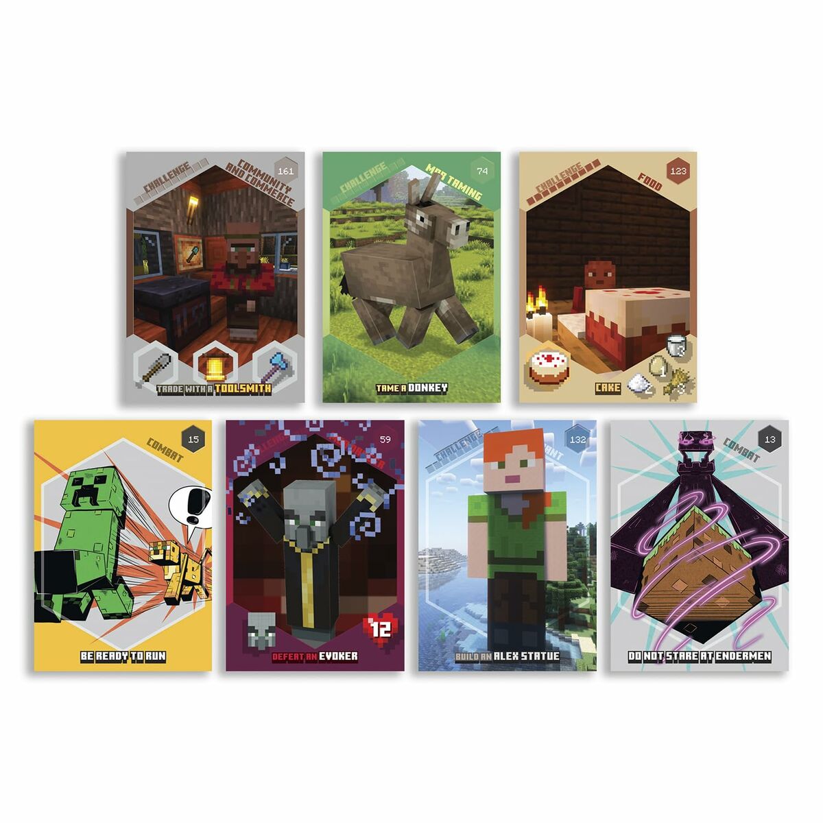 Pachet de autocolante Panini Minecraft TC 4 - Jucarii si jocuri, Obiecte de colecție