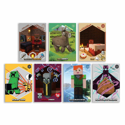 Pachet de autocolante Panini Minecraft TC 4 - Jucarii si jocuri, Obiecte de colecție