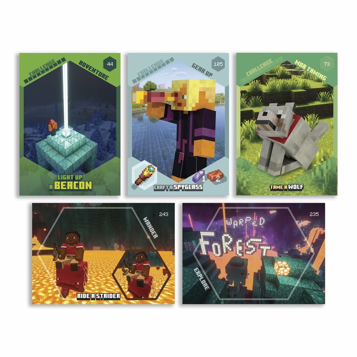 Pachet de autocolante Panini Minecraft TC 4 - Jucarii si jocuri, Obiecte de colecție