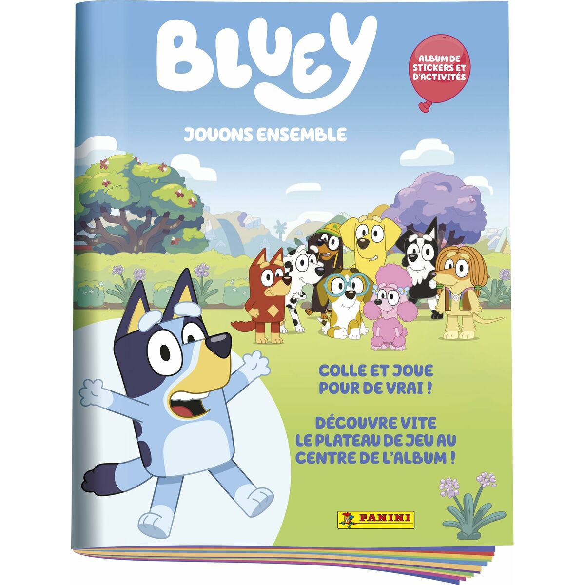 Pachet de autocolante Panini Bluey 2 - Jucarii si jocuri, Obiecte de colecție