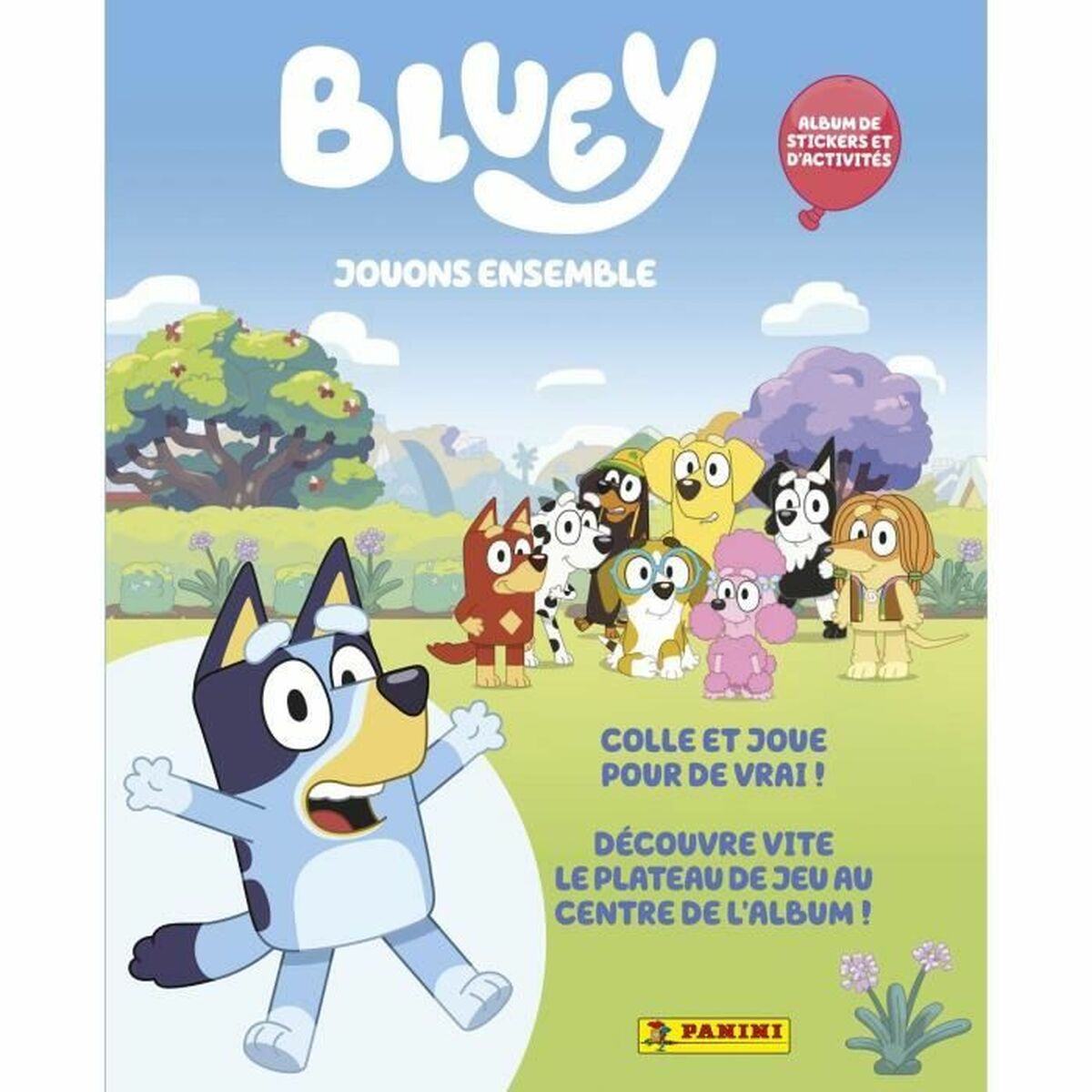 Pachet de autocolante Panini Bluey 2 - Jucarii si jocuri, Obiecte de colecție