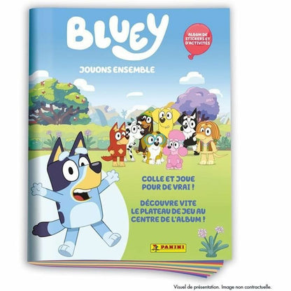 Pachet de autocolante Panini Bluey 2 - Jucarii si jocuri, Obiecte de colecție