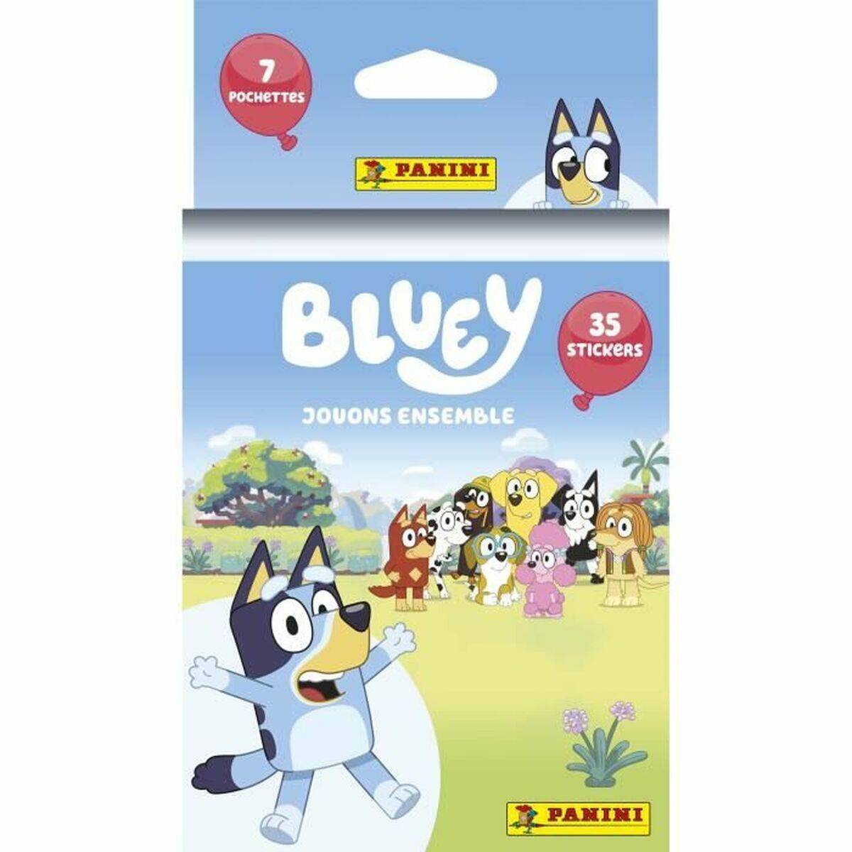 Pachet de autocolante Panini Bluey 2 - Jucarii si jocuri, Obiecte de colecție