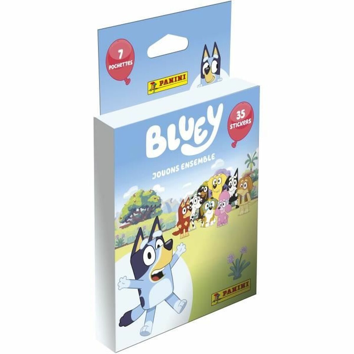 Pachet de autocolante Panini Bluey 2 - Jucarii si jocuri, Obiecte de colecție