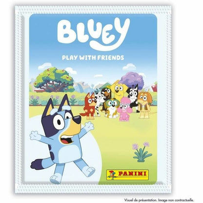 Pachet de autocolante Panini Bluey 2 - Jucarii si jocuri, Obiecte de colecție