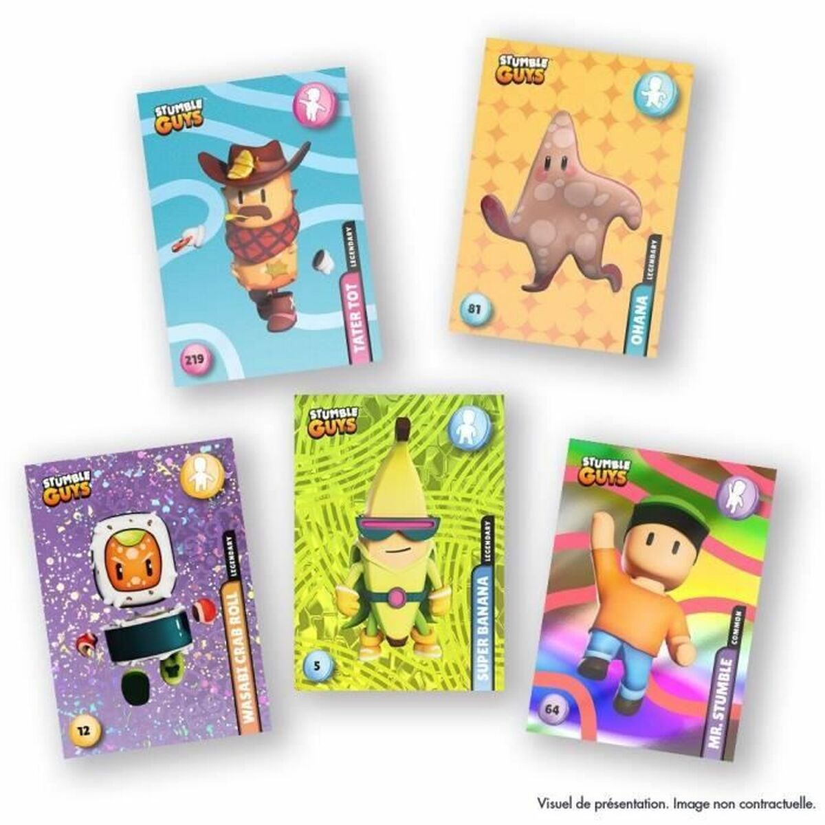 Pachet de autocolante Panini Stumble Guys TC 2 - Jucarii si jocuri, Obiecte de colecție