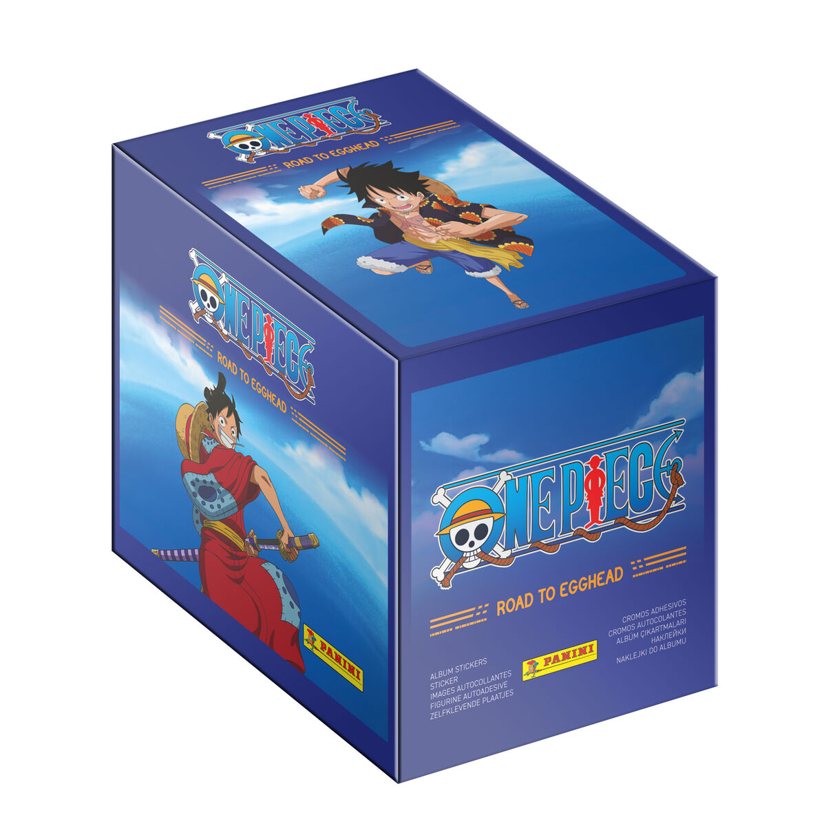 Pachet de autocolante Panini One Piece Road to Egghead 180 Piese - Jucarii si jocuri, Obiecte de colecție