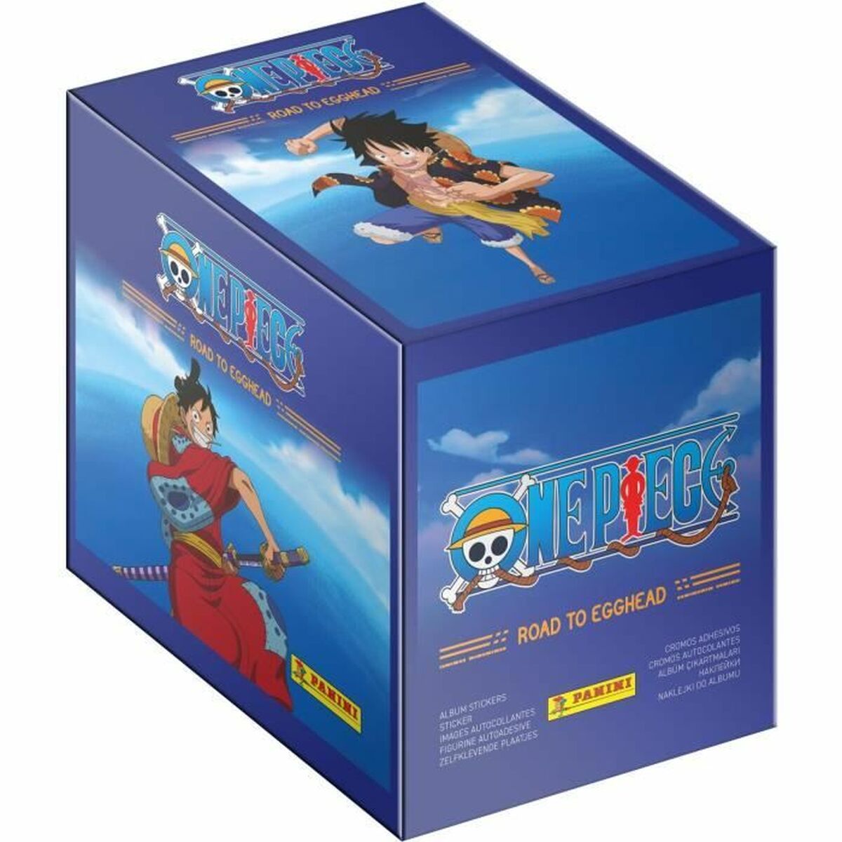 Pachet de autocolante Panini One Piece Road to Egghead 180 Piese - Jucarii si jocuri, Obiecte de colecție
