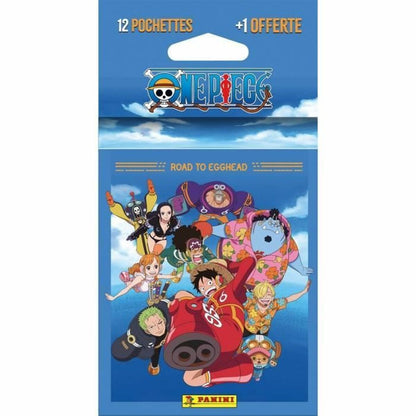 Pachet de autocolante Panini One Piece Road to Egghead 65 Piese - Jucarii si jocuri, Obiecte de colecție