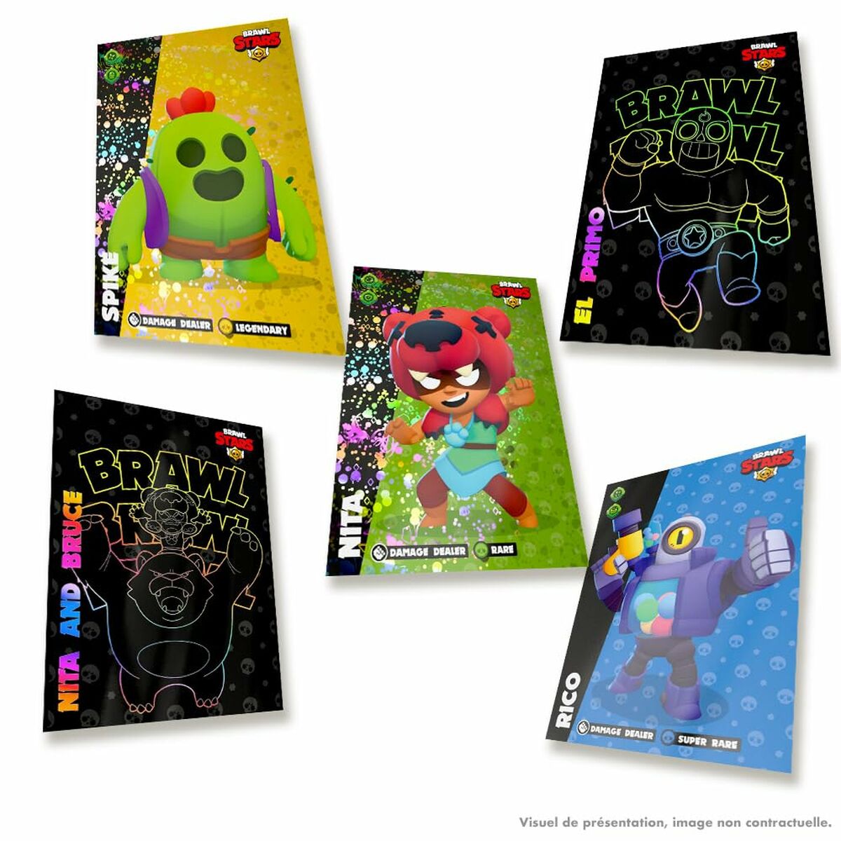 Pachet de autocolante Panini BRAWL STARS - Jucarii si jocuri, Obiecte de colecție