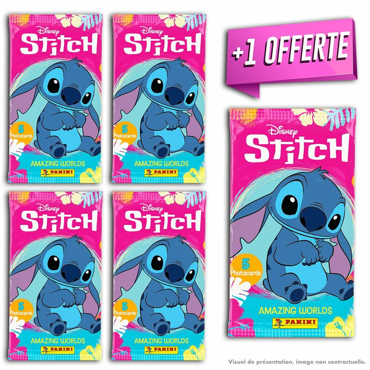 Pachet de autocolante Panini Stitch Fantasy Worlds 25 Piese - Jucarii si jocuri, Obiecte de colecție