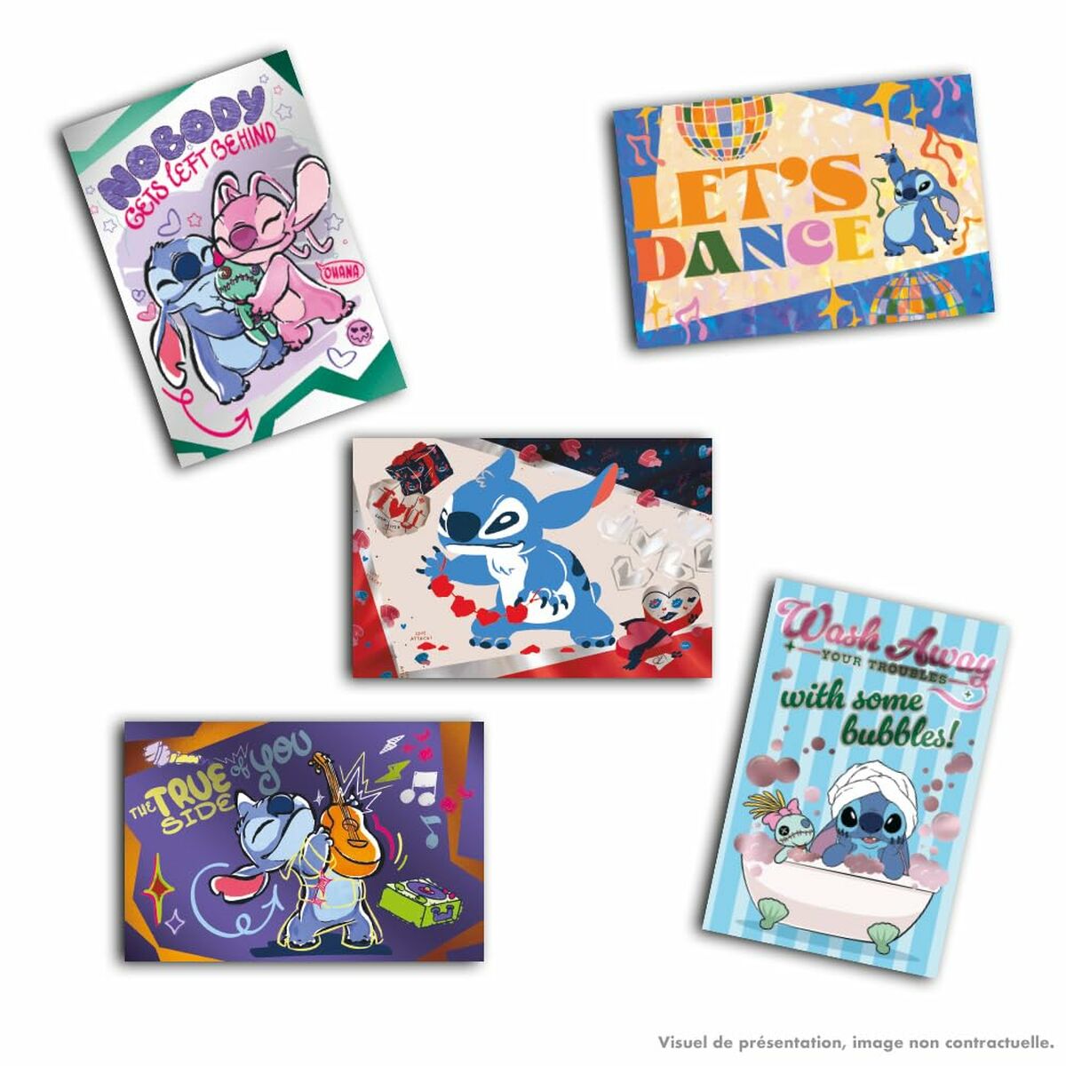 Pachet de autocolante Panini Stitch Fantasy Worlds 15 Piese - Jucarii si jocuri, Obiecte de colecție