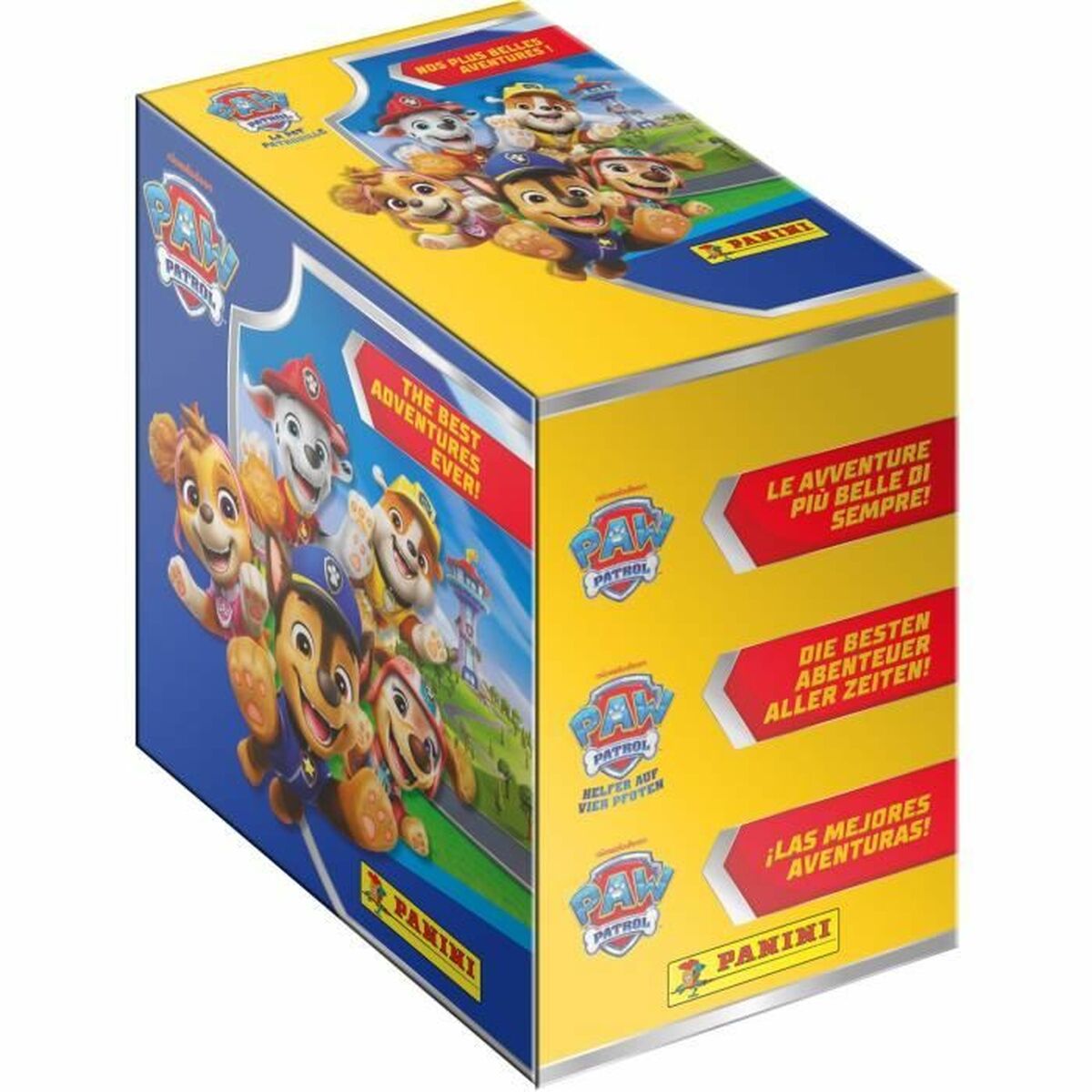 Pachet de autocolante Panini Paw Patrol : The Best Adventures Ever 180 Piese - Jucarii si jocuri, Obiecte de colecție