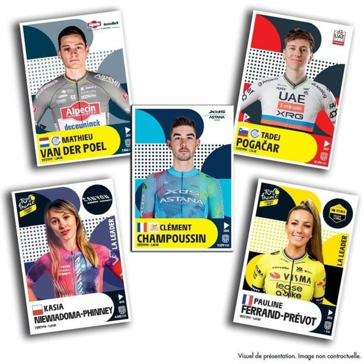 Pachet de autocolante Panini TOUR DE FRANCE 2025 - Jucarii si jocuri, Obiecte de colecție
