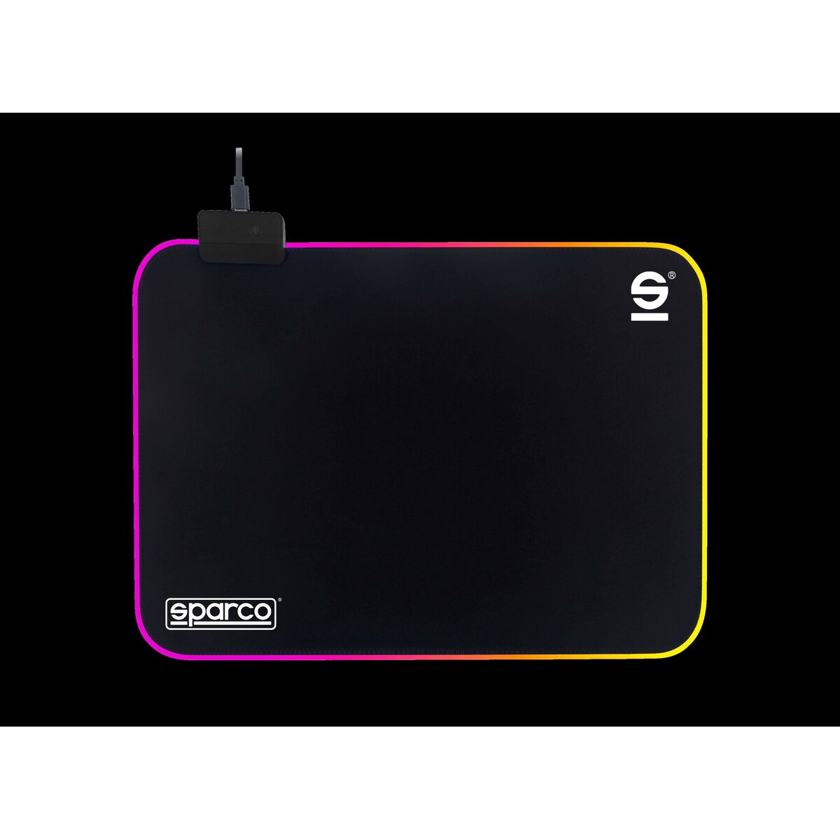 Covoraș de șoarece Sparco Negru - Tehnică de calcul, Accesorii