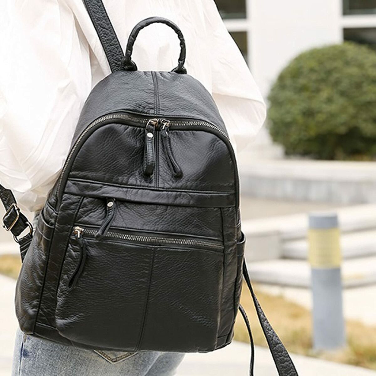 Ghiozdan LIU JO MLJ308 Negru - Birou și papetărie, Material școlar și educațional