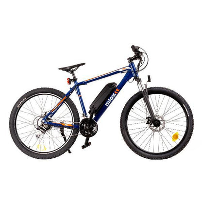 Bicicletă Electrică Nilox X6 PLUS 250 W 12800 mAh 27,5" Negru/Albastru - Sport și în aer liber, Ciclism