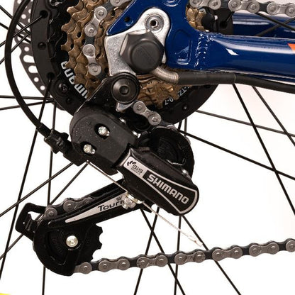 Bicicletă Electrică Nilox X6 PLUS 250 W 12800 mAh 27,5" Negru/Albastru - Sport și în aer liber, Ciclism