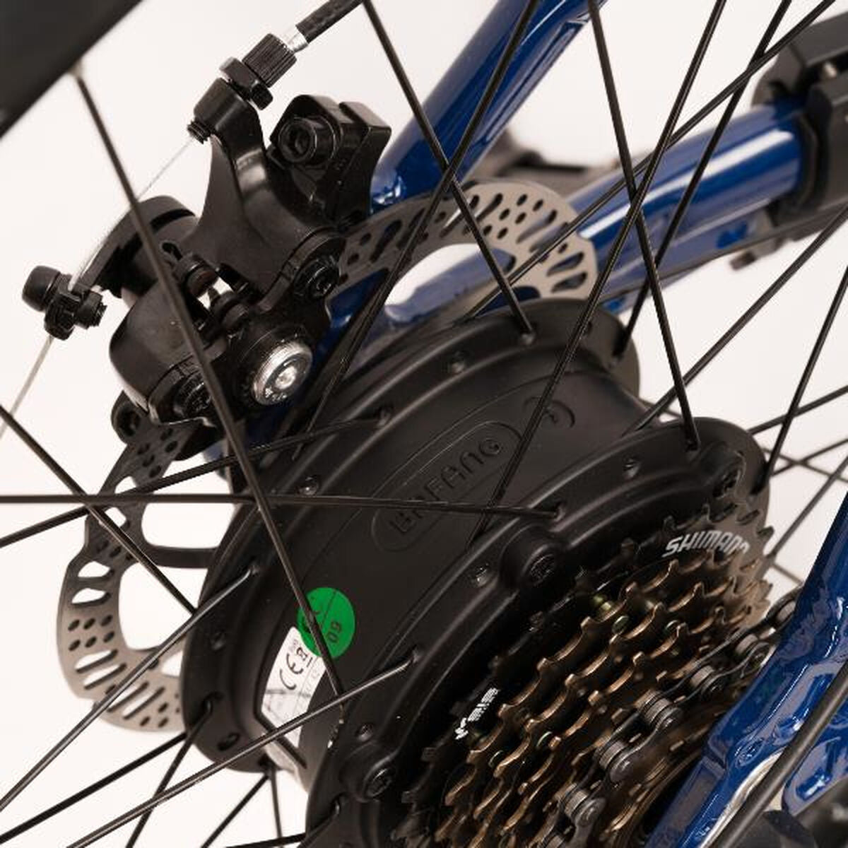 Bicicletă Electrică Nilox X6 PLUS 250 W 12800 mAh 27,5" Negru/Albastru - Sport și în aer liber, Ciclism