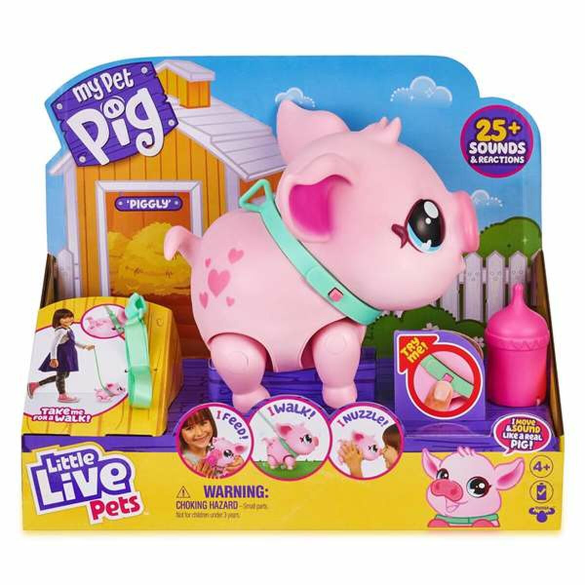 Animal de Companie Interactiv Famosa My Little Pig Pet - Jucarii si jocuri, Jucării electronice