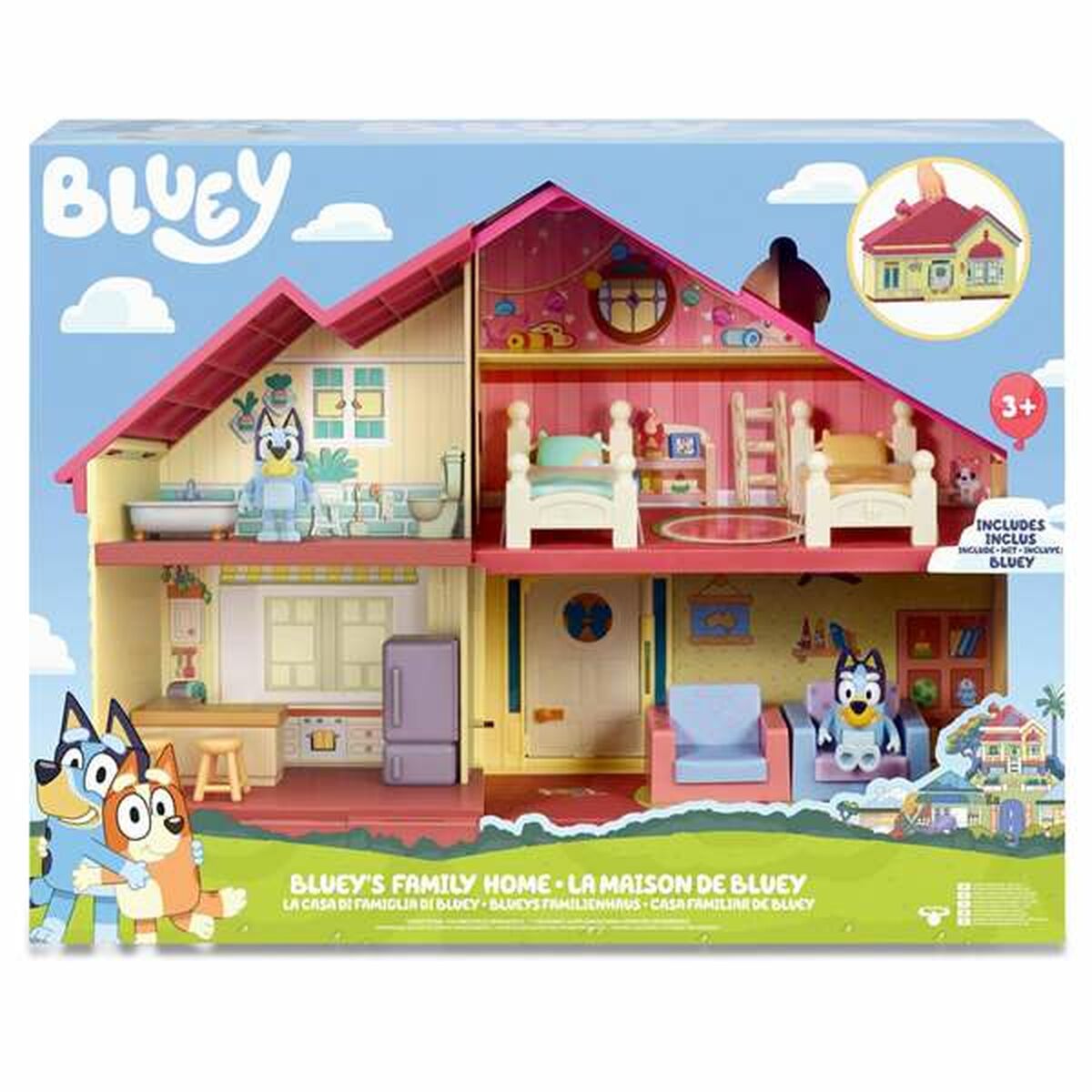 Playset Bluey Family Home - Jucarii si jocuri, Păpuși și accesorii