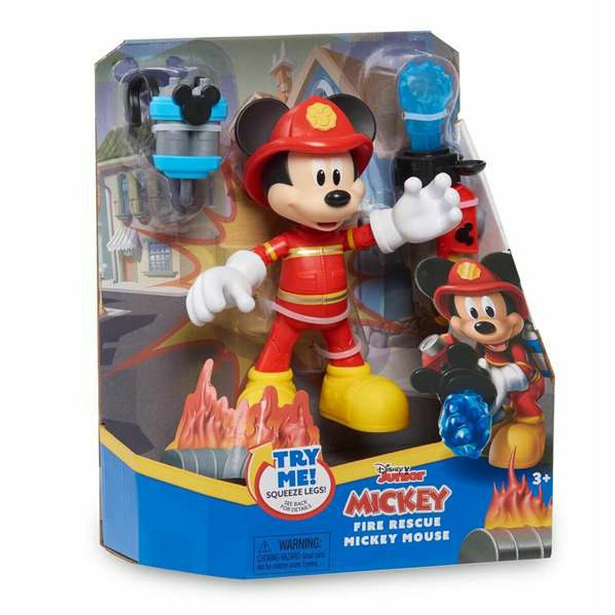 Figurine de Acțiune Famosa Mickey Fireman 15 cm - Jucarii si jocuri, Păpuși și figurine