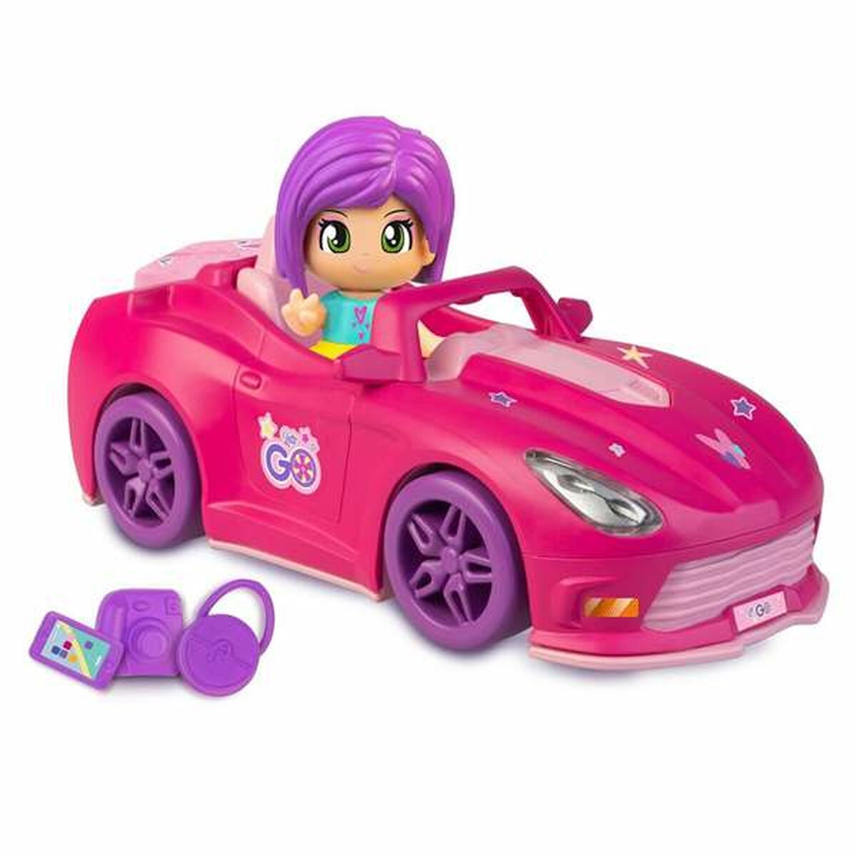 Figură Pinypon Let's go! Vehicul - Jucarii si jocuri, Păpuși și figurine