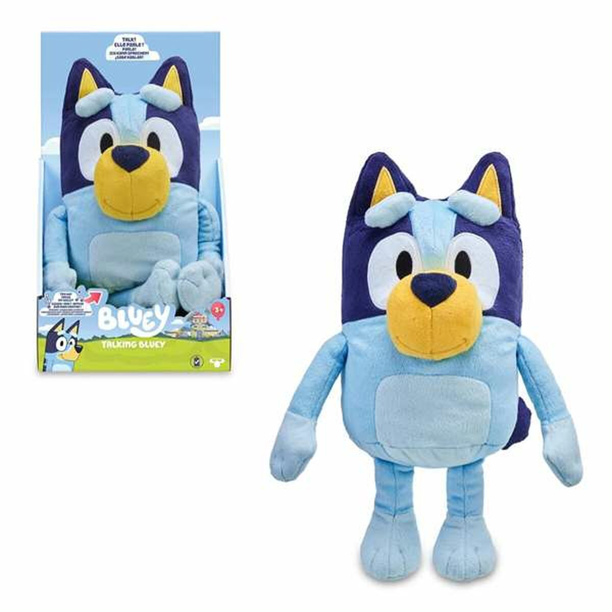 Jucărie de Pluș cu Sunet Bluey Plastic 30,50 x 17,80 x 14 cm - Jucarii si jocuri, Jucării de pluș