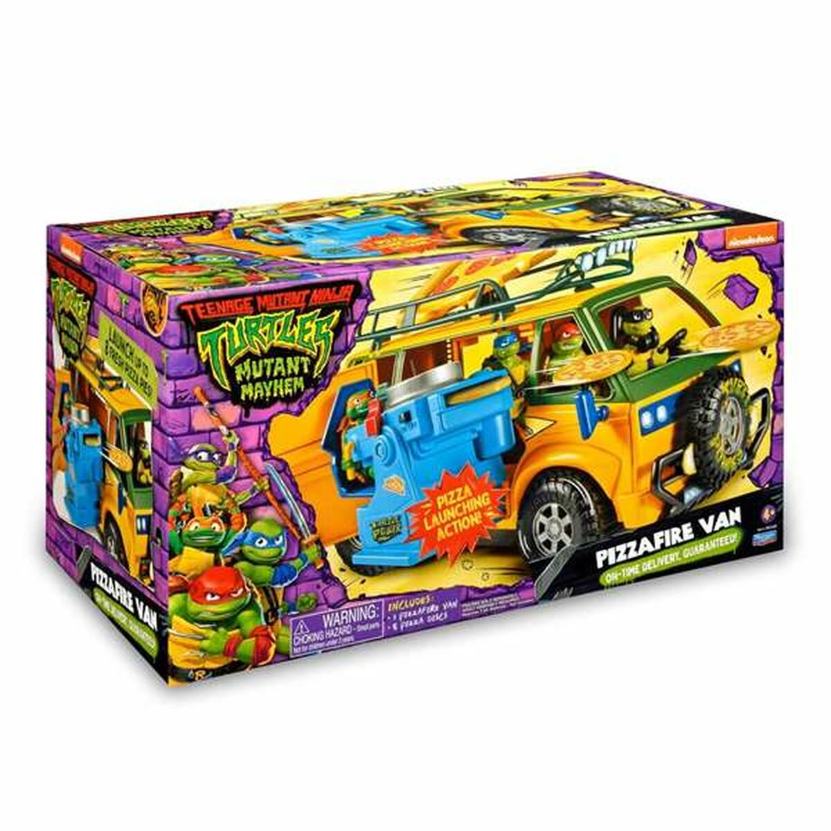 Caravană Teenage Mutant Ninja Turtles Pizza Van - Jucarii si jocuri, Păpuși și accesorii