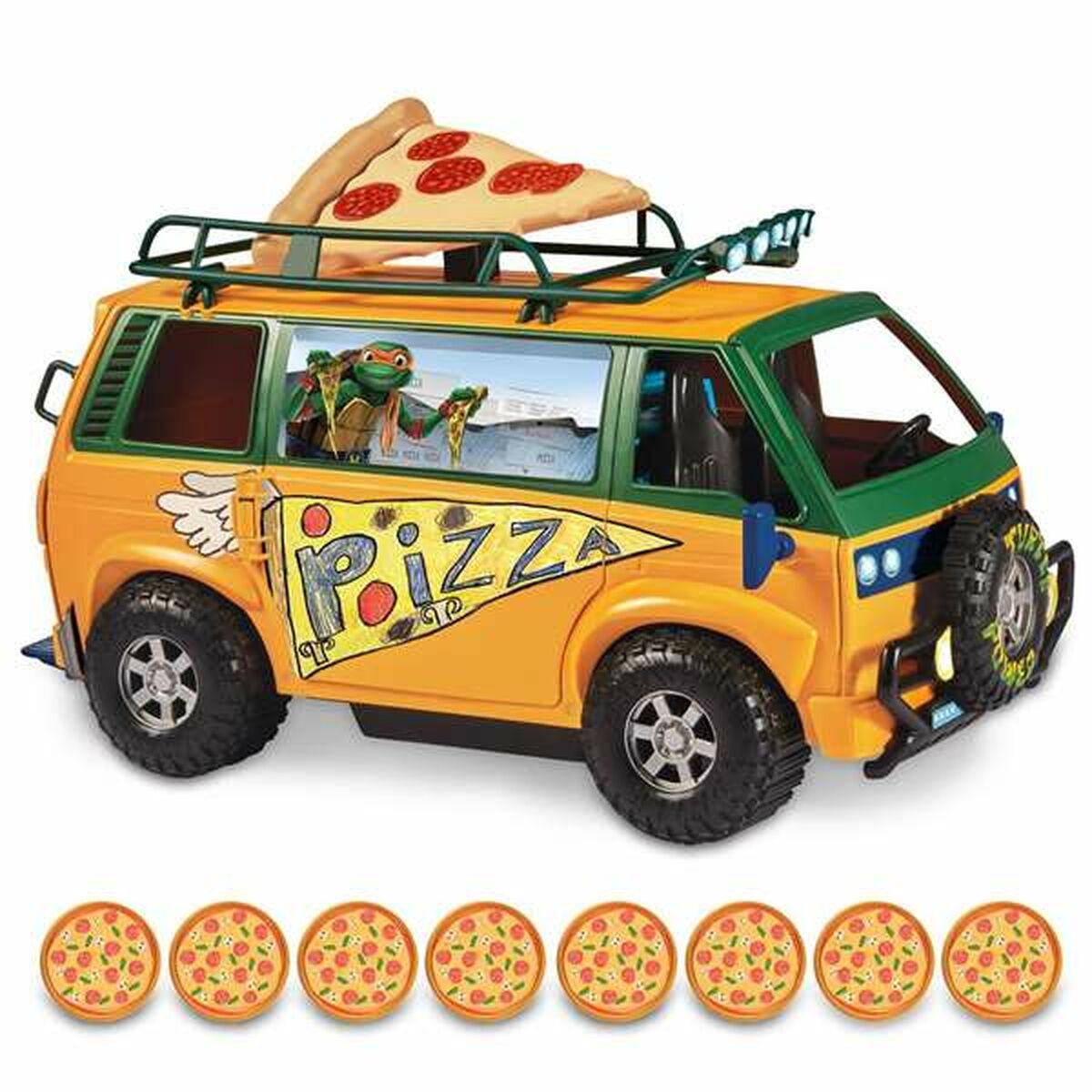 Caravană Teenage Mutant Ninja Turtles Pizza Van - Jucarii si jocuri, Păpuși și accesorii