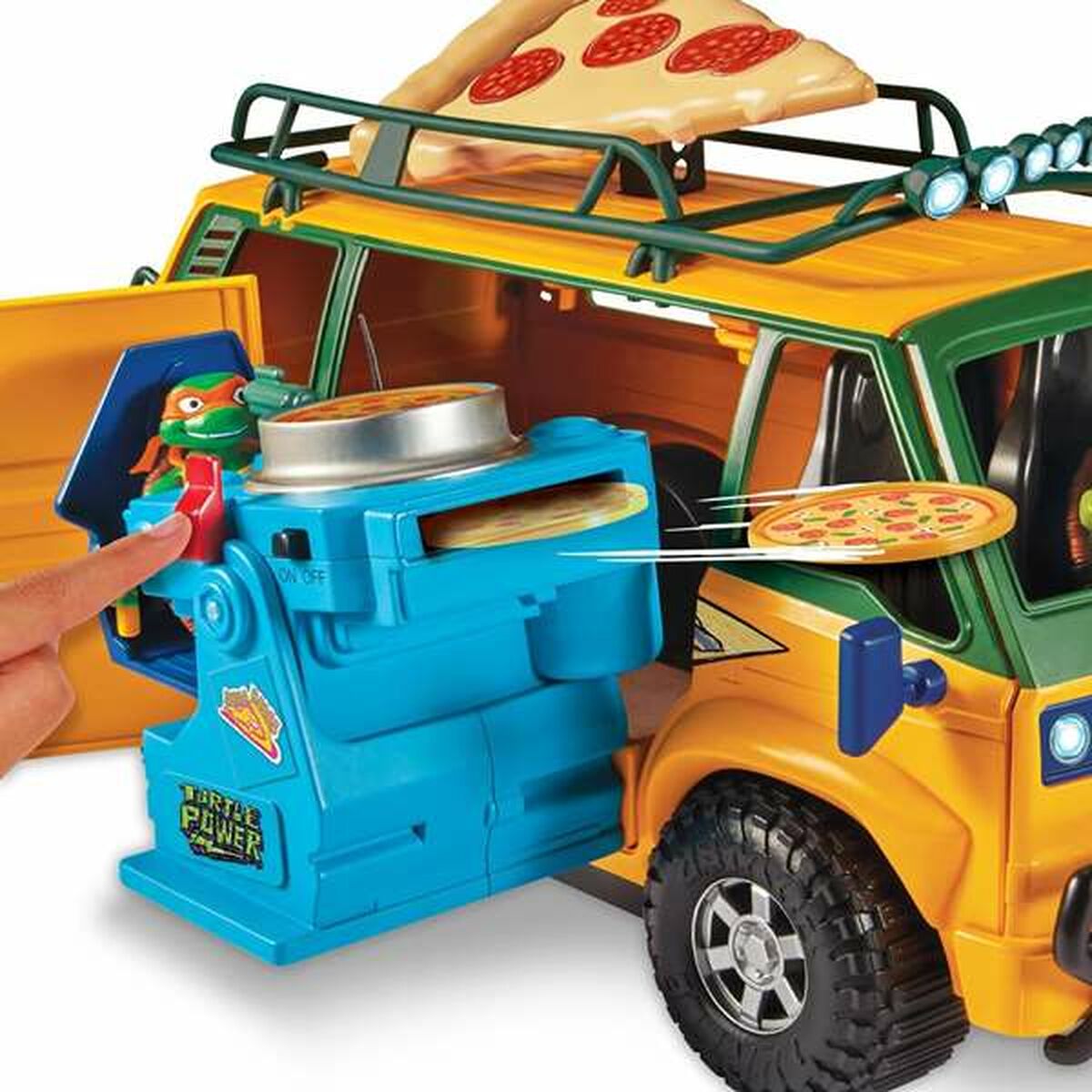 Caravană Teenage Mutant Ninja Turtles Pizza Van - Jucarii si jocuri, Păpuși și accesorii
