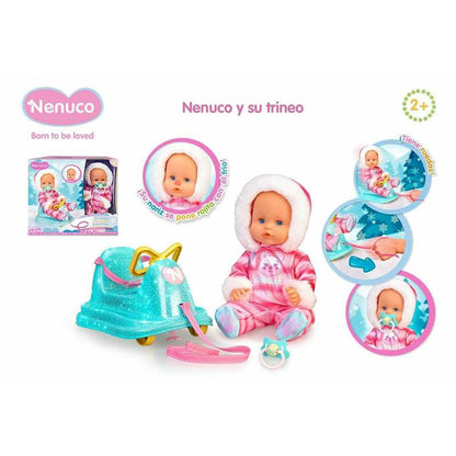 Figurină Nenuco Sanie 35 cm - Jucarii si jocuri, Păpuși și accesorii