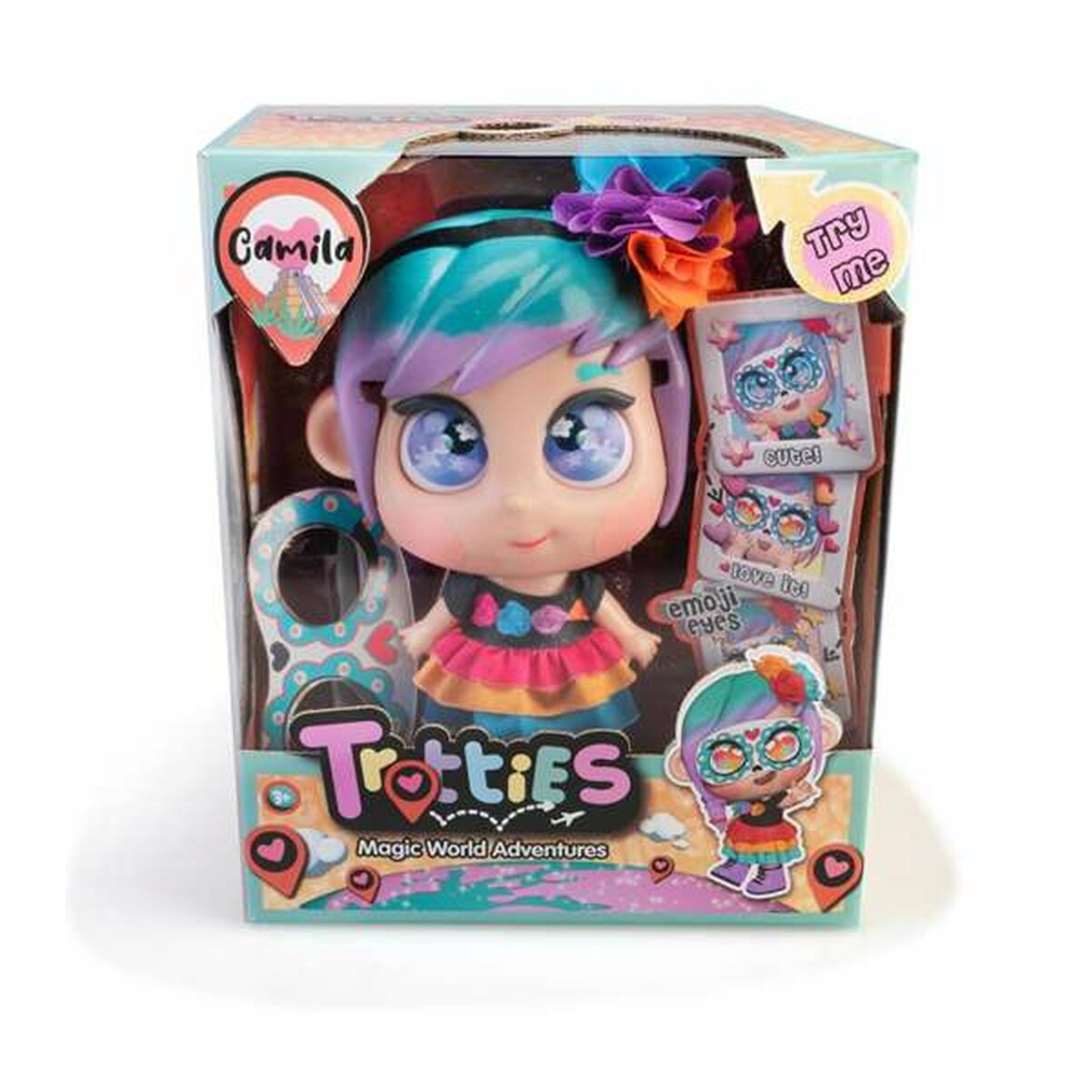 Păpușă Famosa Trottie Camila Mexico 25 cm - Jucarii si jocuri, Păpuși și accesorii