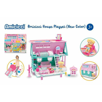 Casă de păpuși Famosa Amicicci Trolley - Jucarii si jocuri, Păpuși și accesorii