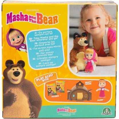 Figurine de Acțiune MASHA AND THE BEAR MHA21 2 Piese (2 Unități) - Jucarii si jocuri, Păpuși și figurine