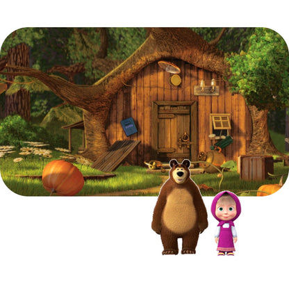 Playset Masha and the Bear: Casa Ursului - Jucarii si jocuri, Păpuși și figurine