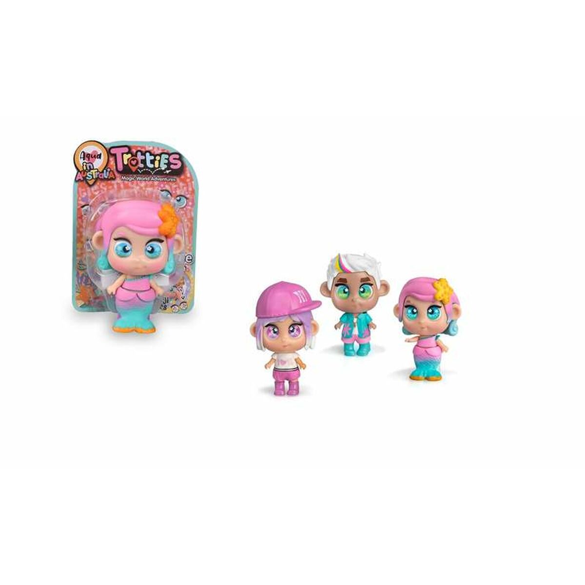 Păpușă Bebe Famosa Mini Trotties Emoji Eyes 12 cm Articulată - Jucarii si jocuri, Păpuși și accesorii