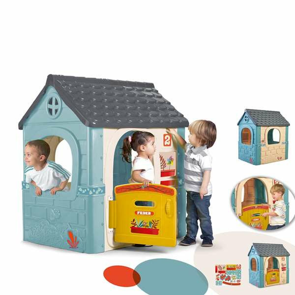 Casă pentru Copii de Joacă Feber 85 x 124 x 108 cm - Jucarii si jocuri, În aer liber și sport