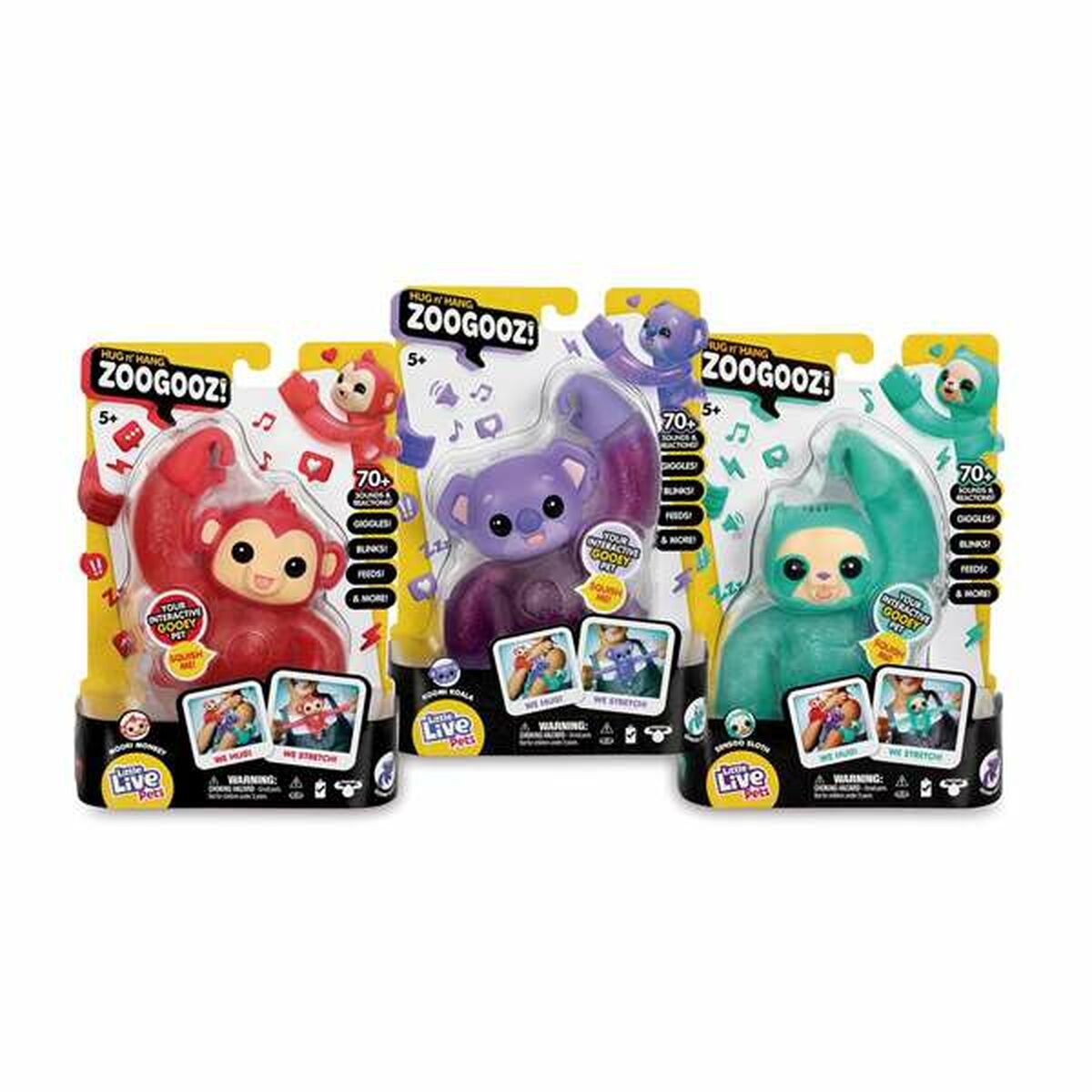 Animal de Companie Interactiv Famosa Zoogooz Little Live Pets 17 cm - Jucarii si jocuri, Jucării electronice