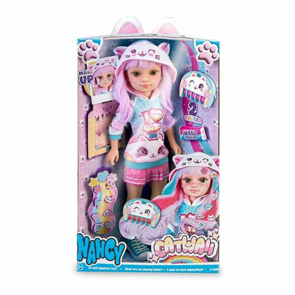 Păpușă Nancy Catwaii 42 cm - Jucarii si jocuri, Păpuși și accesorii