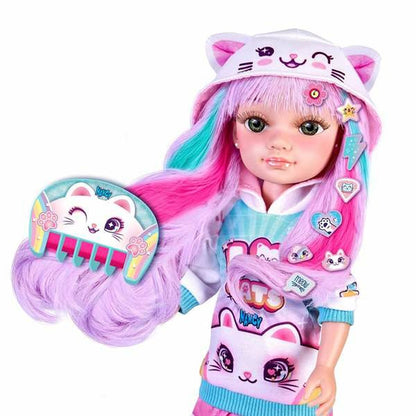 Păpușă Nancy Catwaii 42 cm - Jucarii si jocuri, Păpuși și accesorii