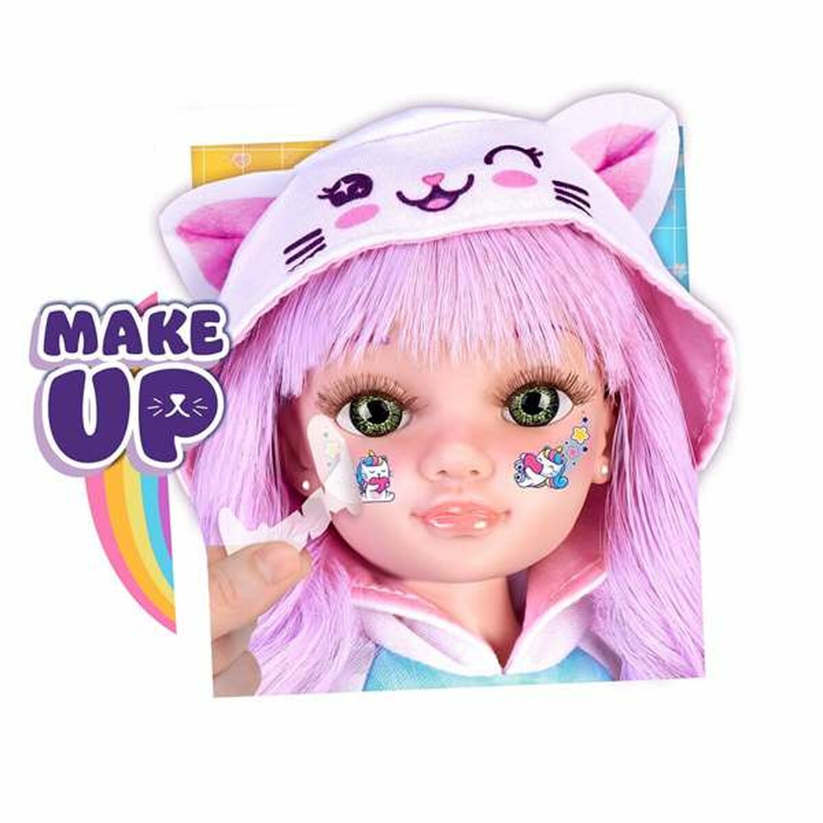 Păpușă Nancy Catwaii 42 cm - Jucarii si jocuri, Păpuși și accesorii