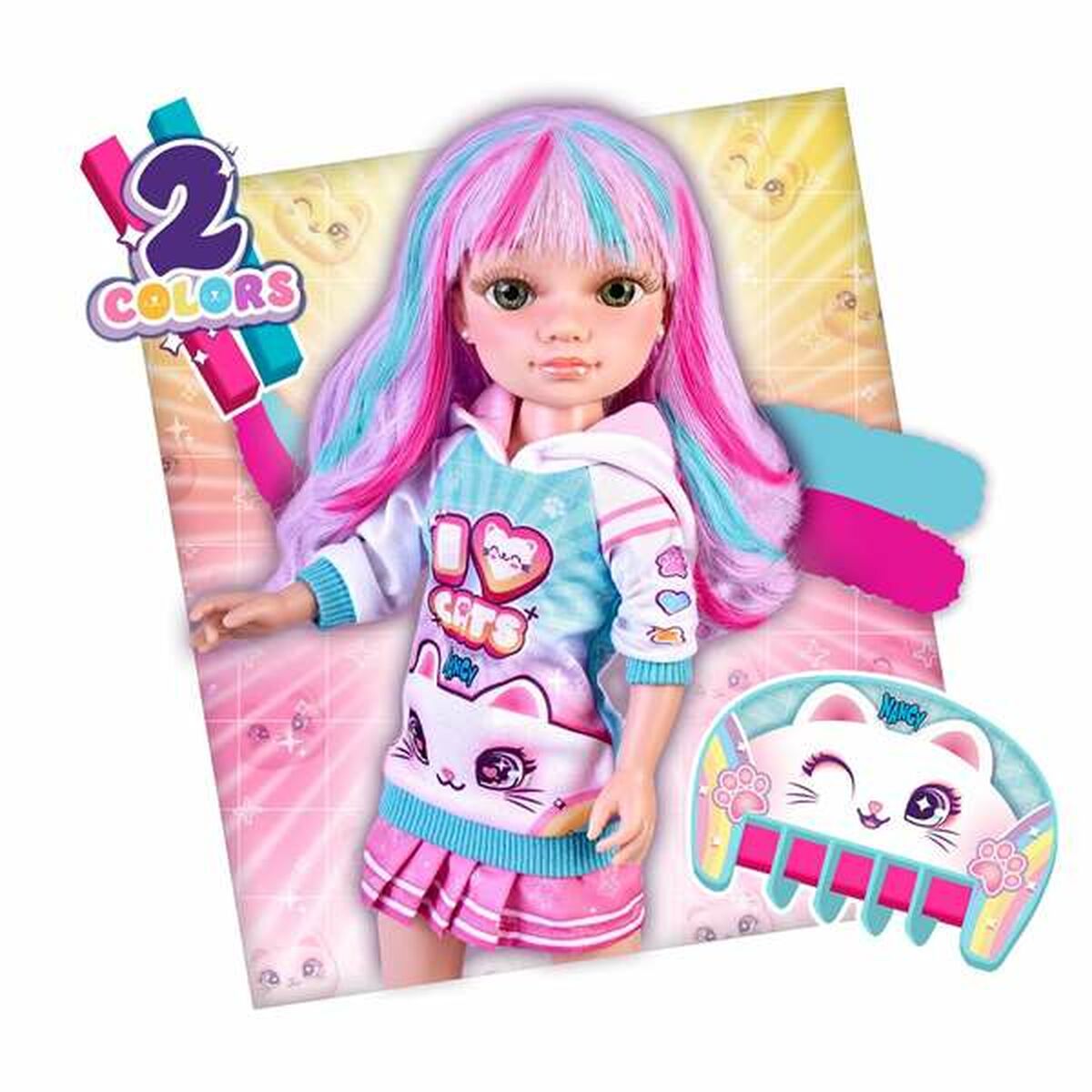 Păpușă Nancy Catwaii 42 cm - Jucarii si jocuri, Păpuși și accesorii