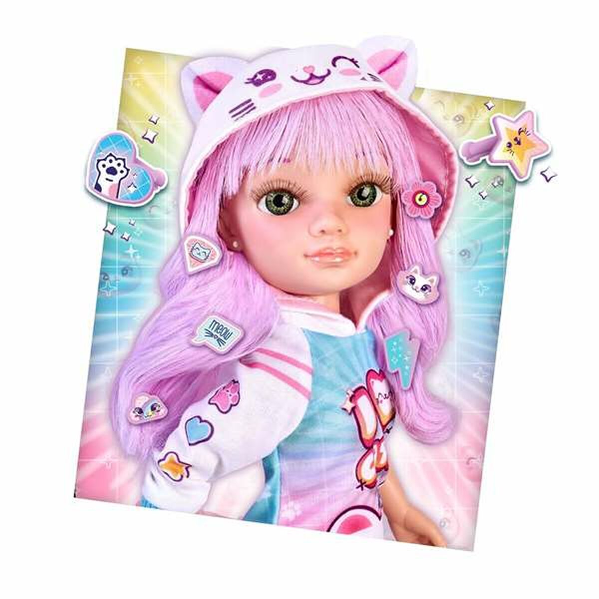 Păpușă Nancy Catwaii 42 cm - Jucarii si jocuri, Păpuși și accesorii