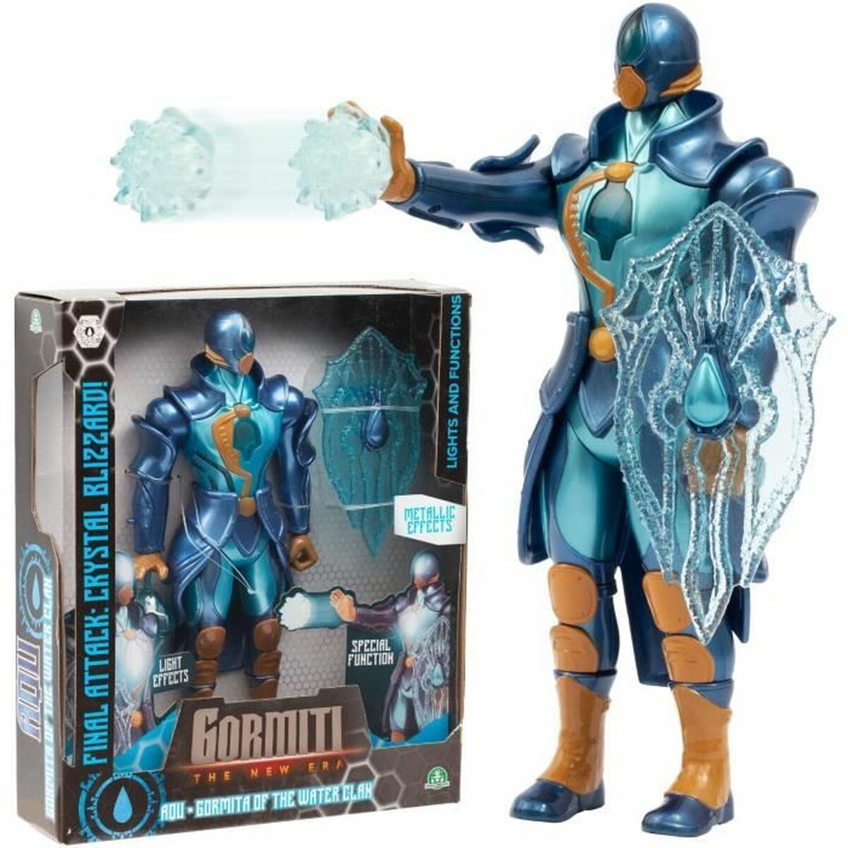 Figura îmbinată Gormiti Aqu 27 cm - Jucarii si jocuri, Păpuși și figurine