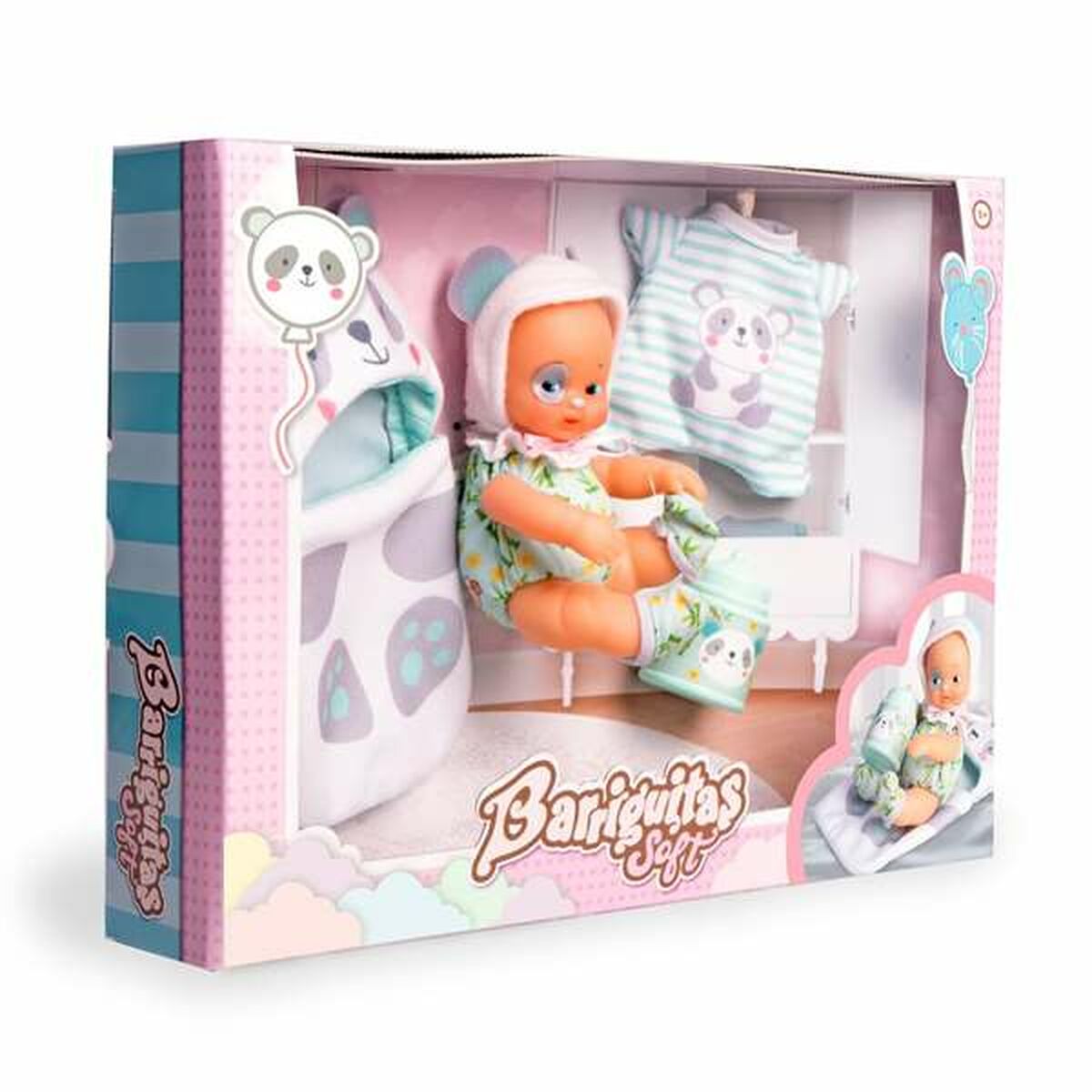 Păpușă Bebe Barriguitas Soft - Jucarii si jocuri, Păpuși și accesorii