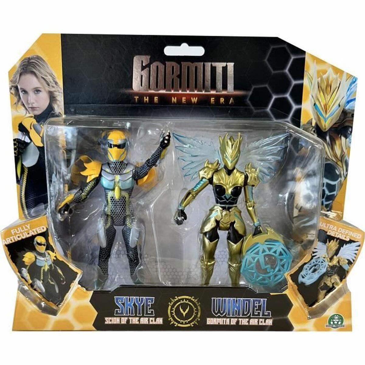 Playset Gormiti Scion and Gormiti associated Air - Skye and Windel 15 cm - Jucarii si jocuri, Păpuși și figurine