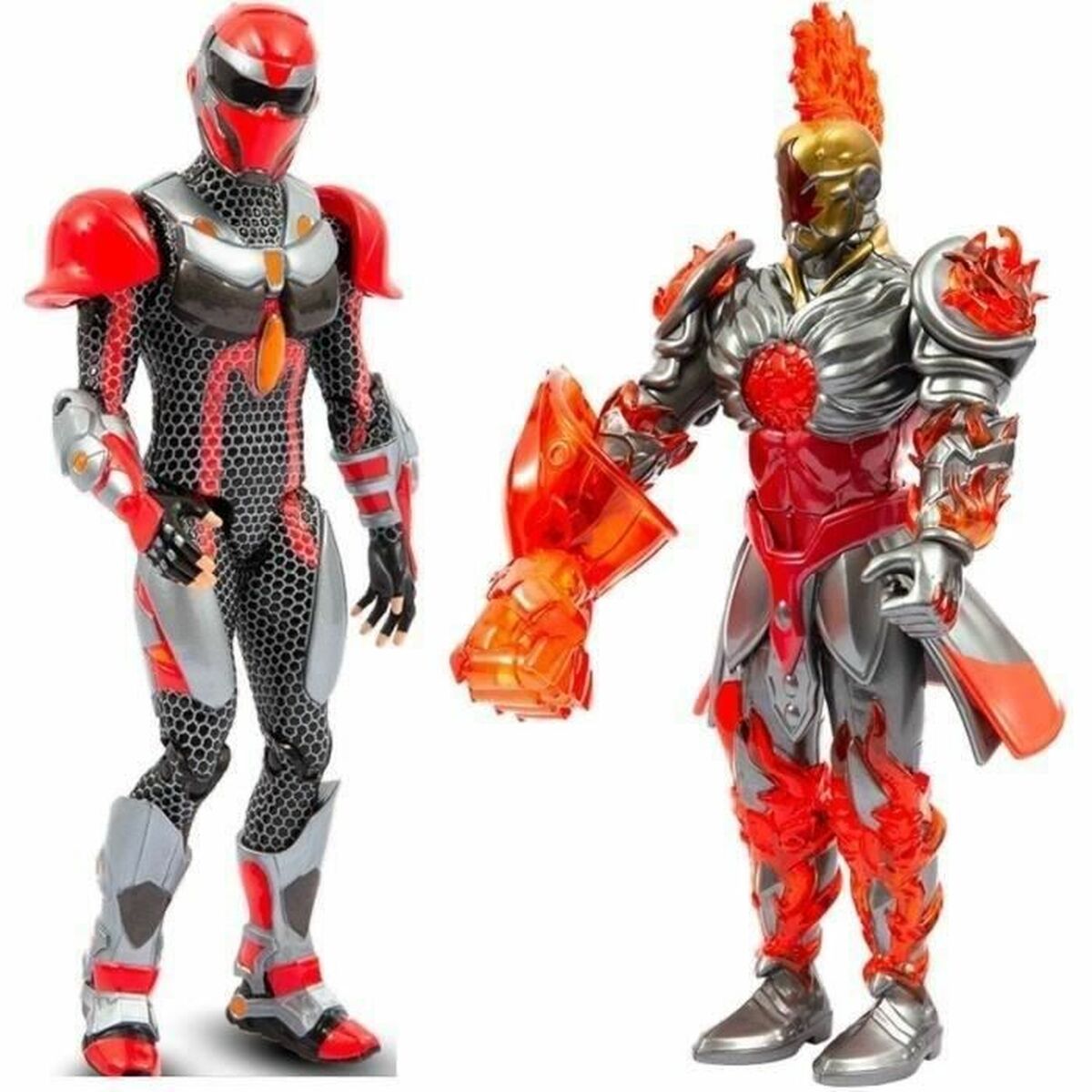 Playset Gormiti GORMITI - Scion and Gormiti associated Fire - Zane and Fireon 15 cm - Jucarii si jocuri, Păpuși și figurine