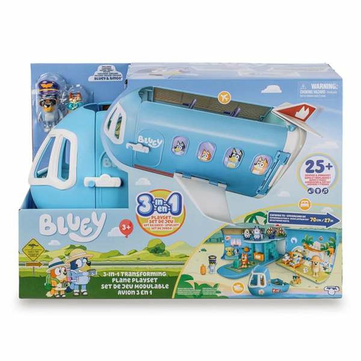 Playset Famosa Bluey Avion - Jucarii si jocuri, Păpuși și figurine