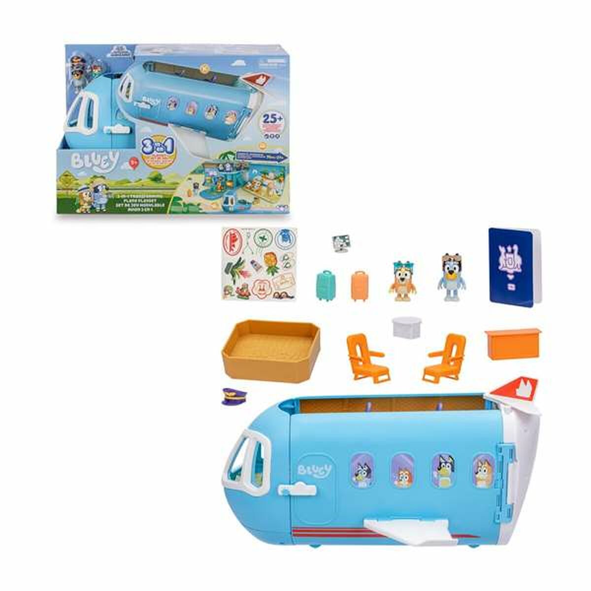 Playset Famosa Bluey Avion - Jucarii si jocuri, Păpuși și figurine